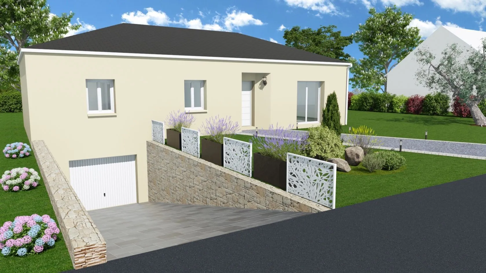 Maison neuve 84 m² à Ablis (78660)
