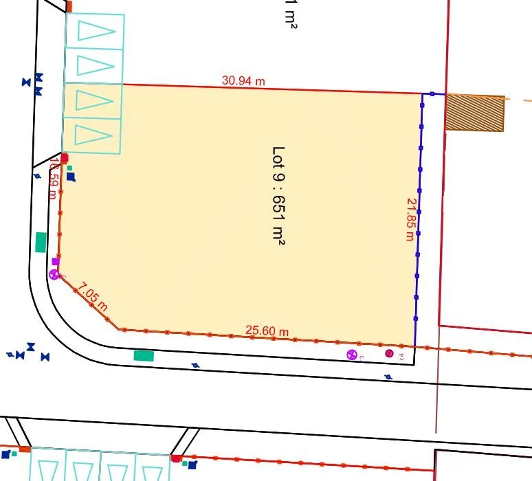 Terrain à bâtir 661 m² à Amilly (28300)