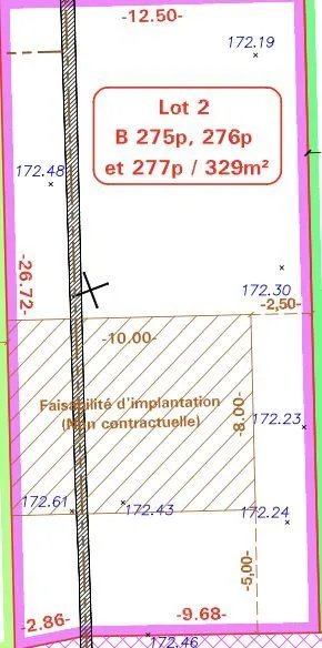 Terrain à bâtir 329 m² à Pecqueuse (91470)