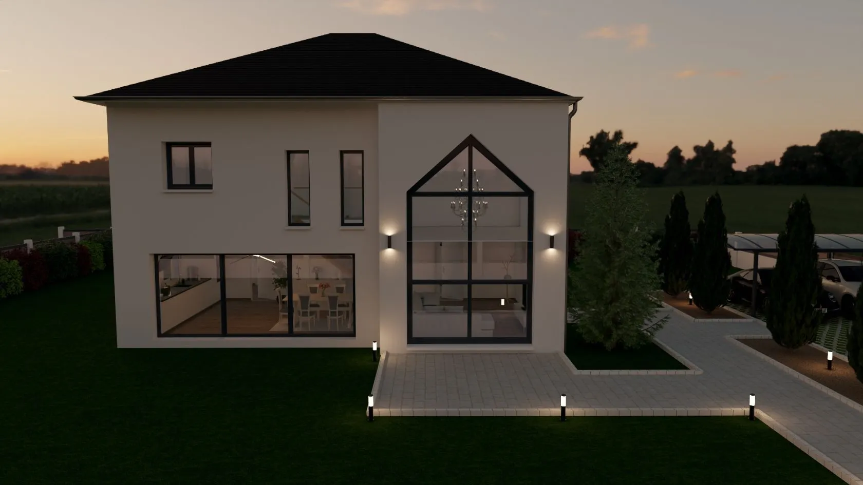 Maison neuve 98 m² à Soindres (78200)