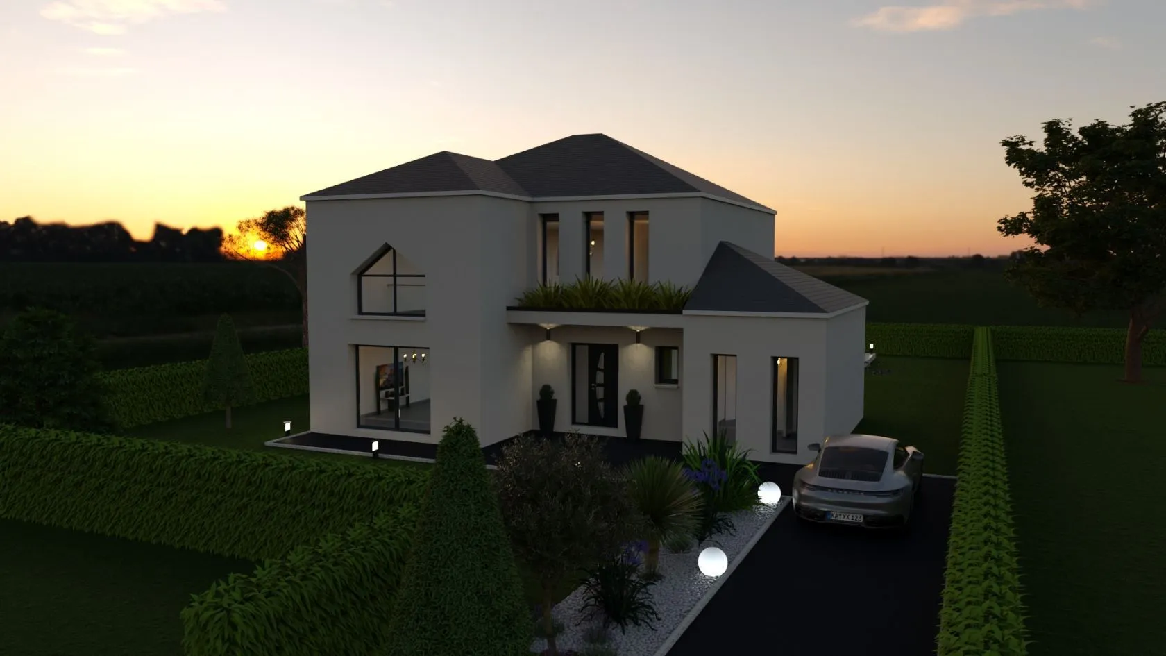 Maison neuve 98 m² à Soindres (78200)