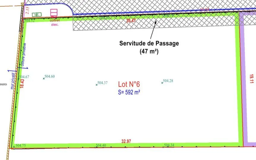 Terrain à bâtir 550 m² à Saint-Léger-en-Yvelines (78610)