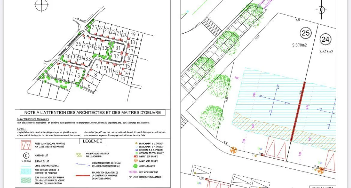 Terrain à bâtir 570 m² à Chartres (28000)