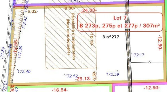 Terrain à bâtir 307 m² à Pecqueuse (91470)
