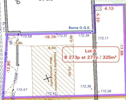 Terrain à bâtir 325 m² à Pecqueuse (91470)