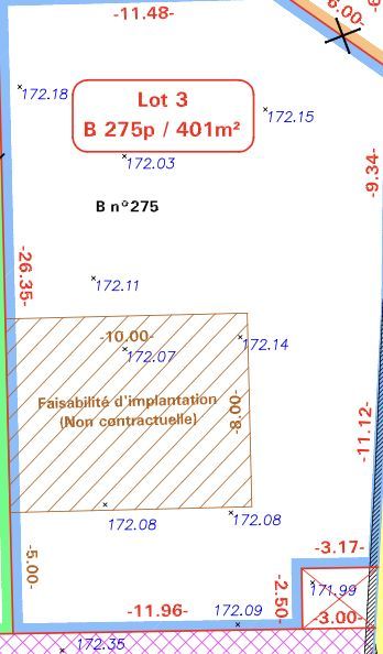 Terrain à bâtir 402 m² à Pecqueuse (91470)