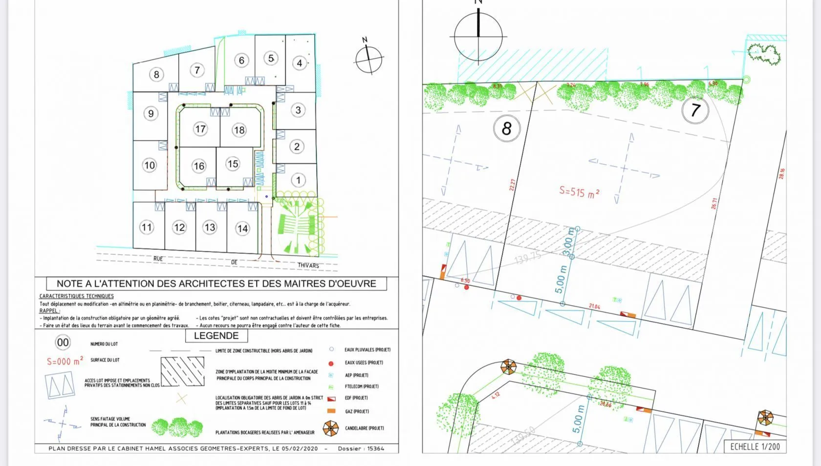 Terrain à bâtir 515 m² à Chartres (28000)