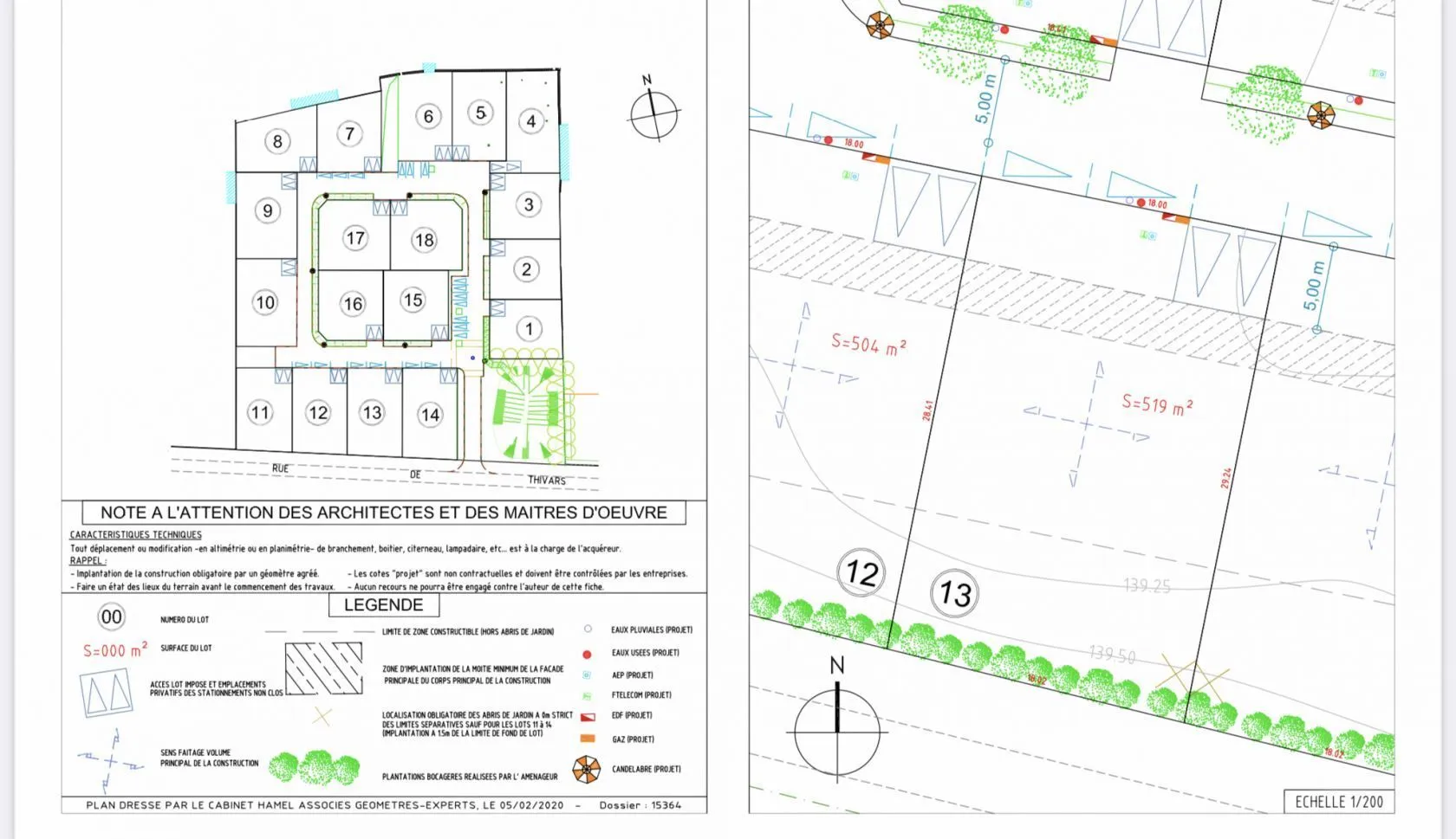 Terrain à bâtir 519 m² à Chartres (28000)