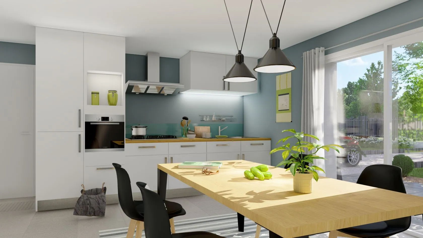 Maison neuve 88 m² à Réquista (12170)