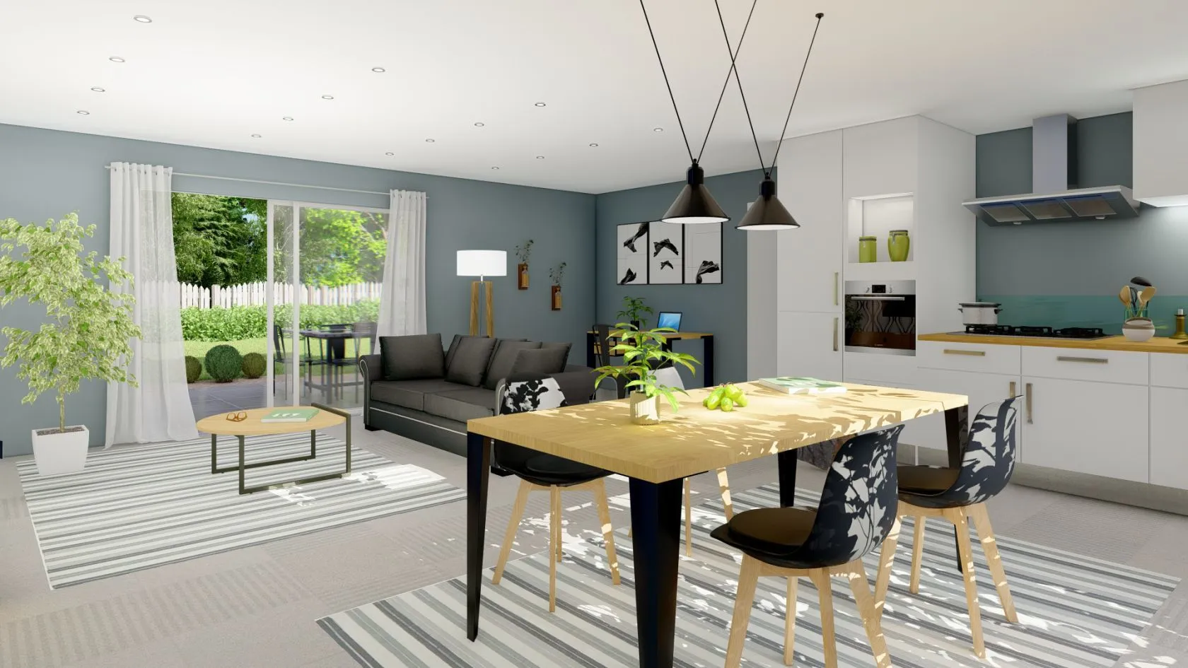 Maison neuve 88 m² à Réquista (12170)