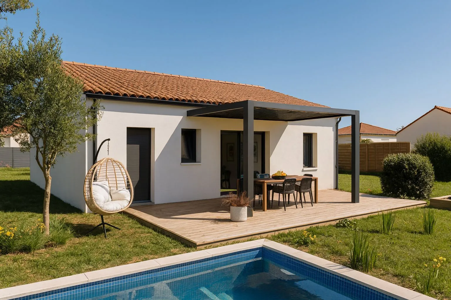 Maison neuve 72 m² à Champdeniers-Saint-Denis (79220)