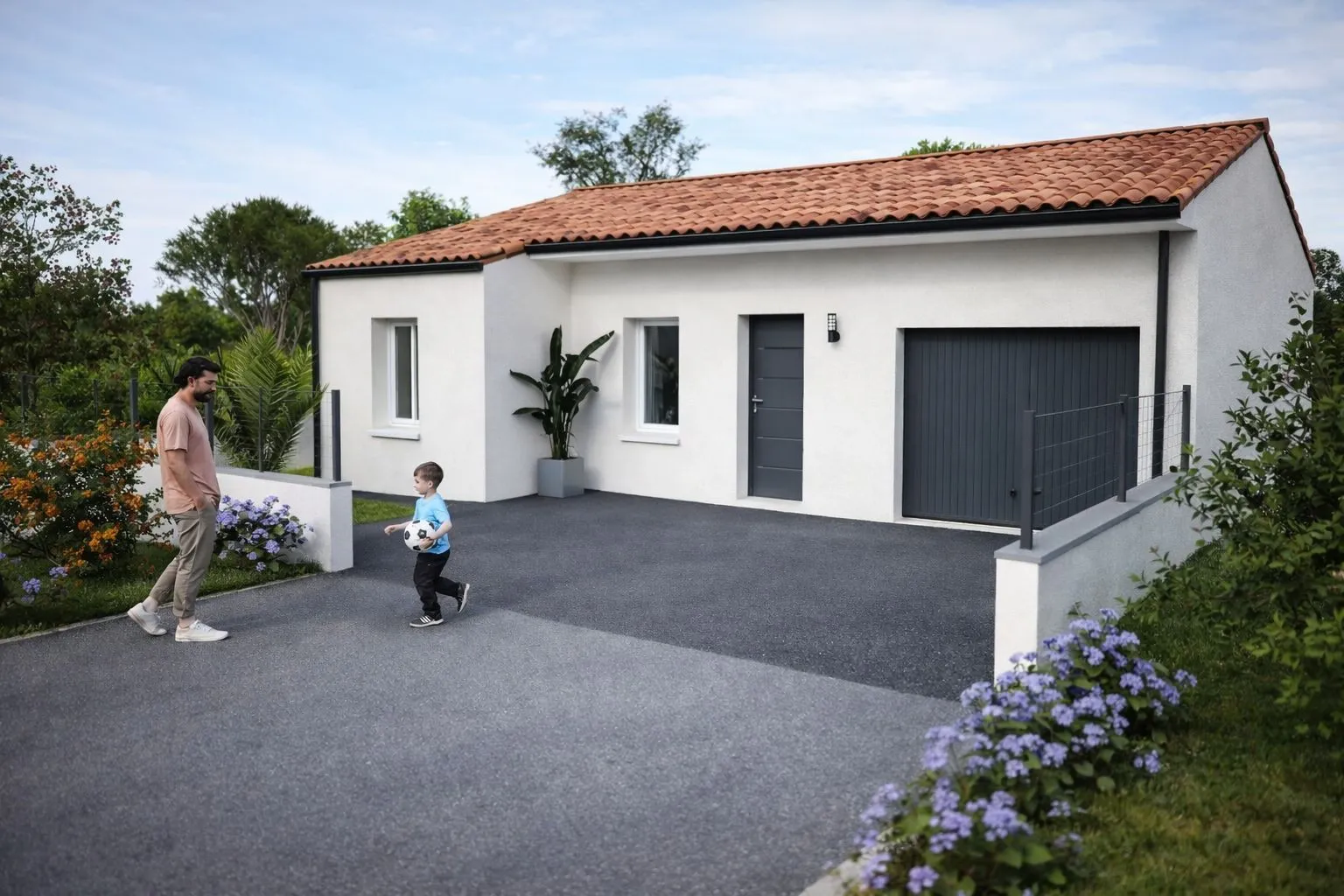 Maison neuve 72 m² à Champdeniers-Saint-Denis (79220)