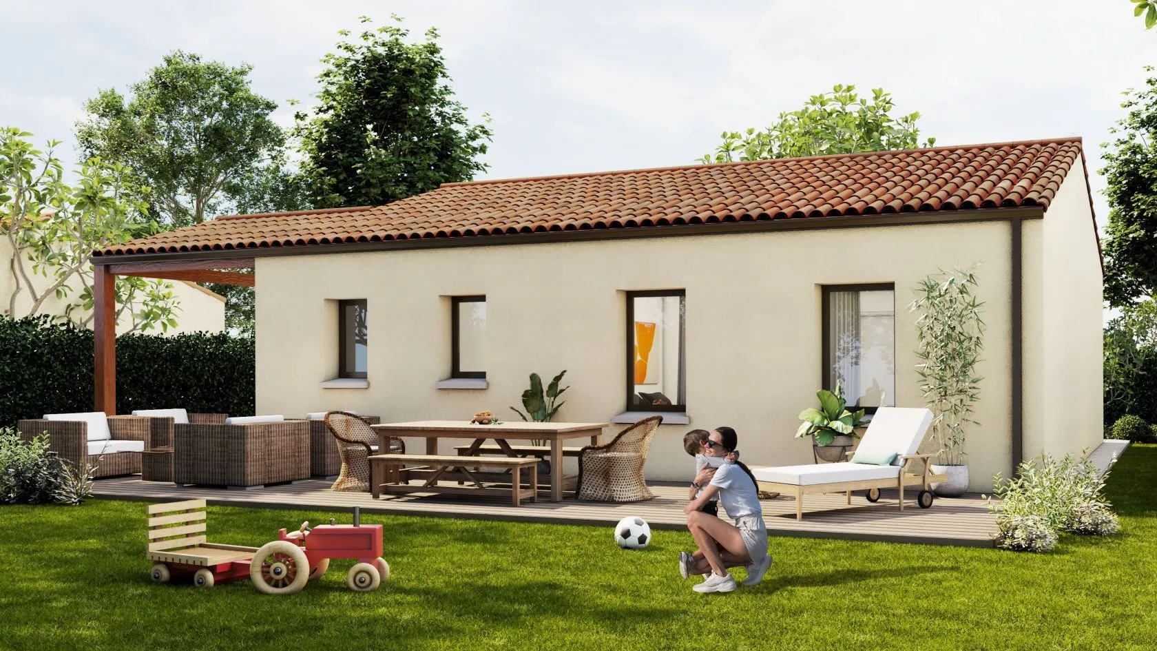 Maison neuve 79 m² à Juscorps (79230)