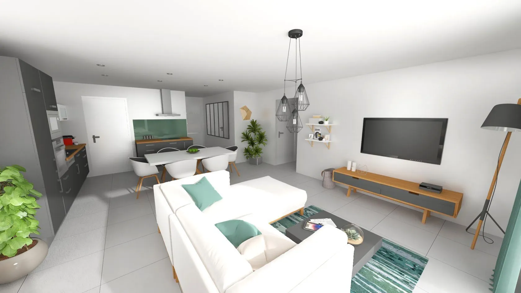 Maison neuve 89 m² à Cissé (86170)