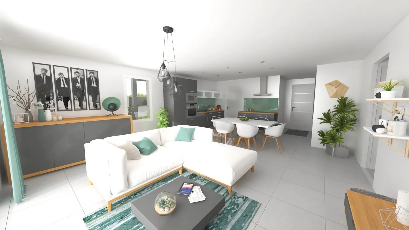 Maison neuve 89 m² à Cissé (86170)