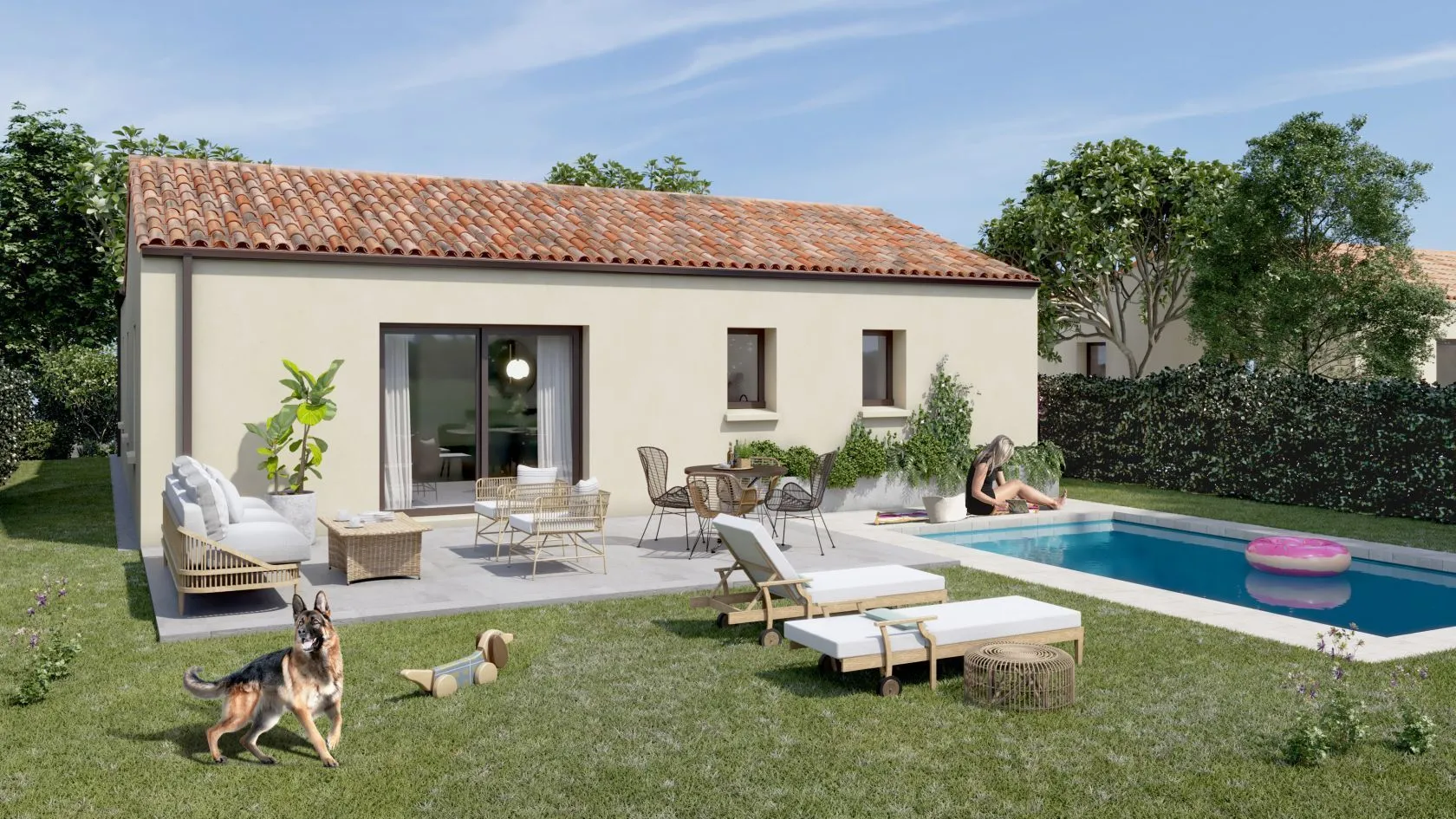Maison neuve 89 m² à Aiffres (79230)
