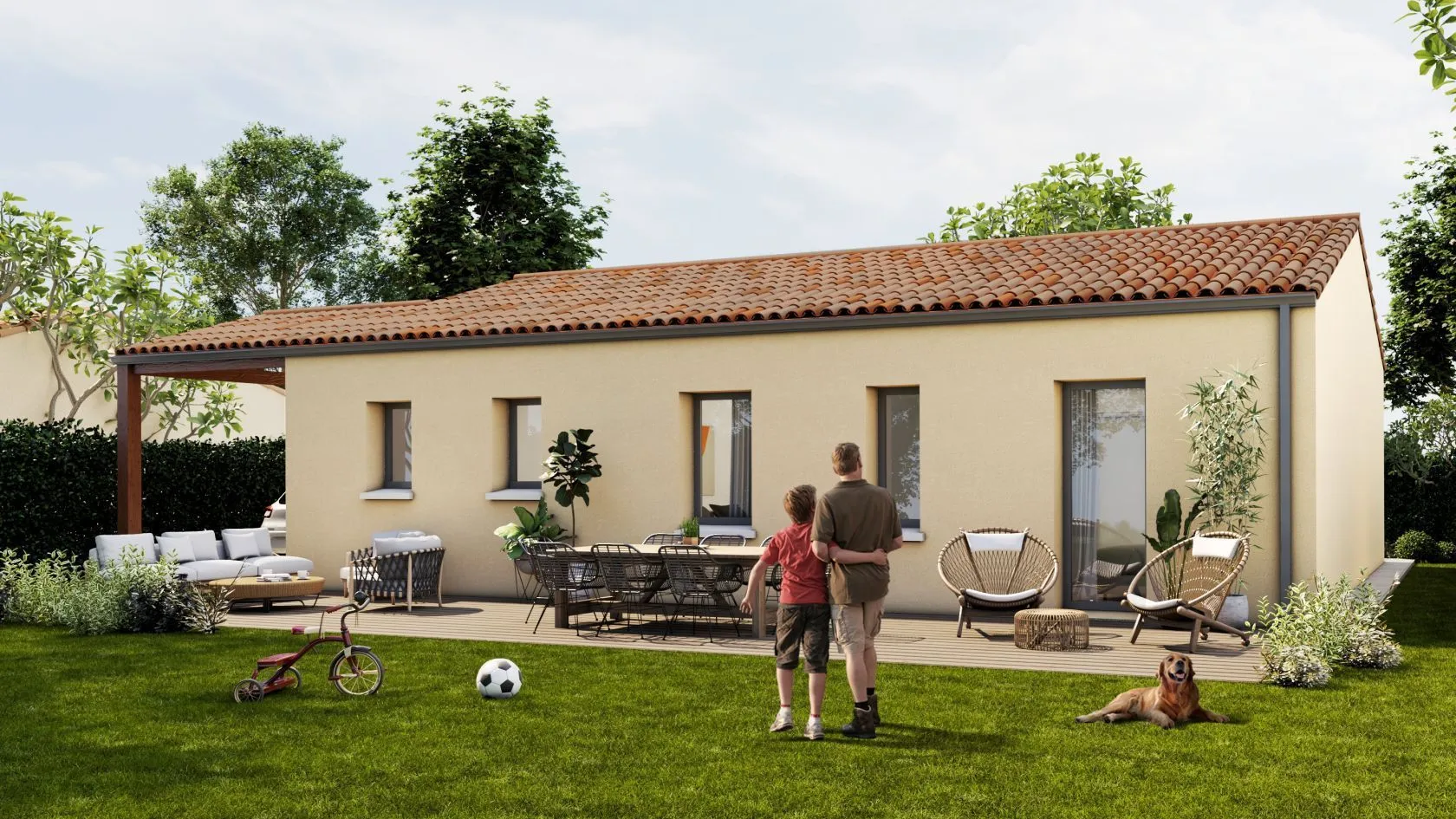 Maison neuve 93 m² à Vouillé (79230)