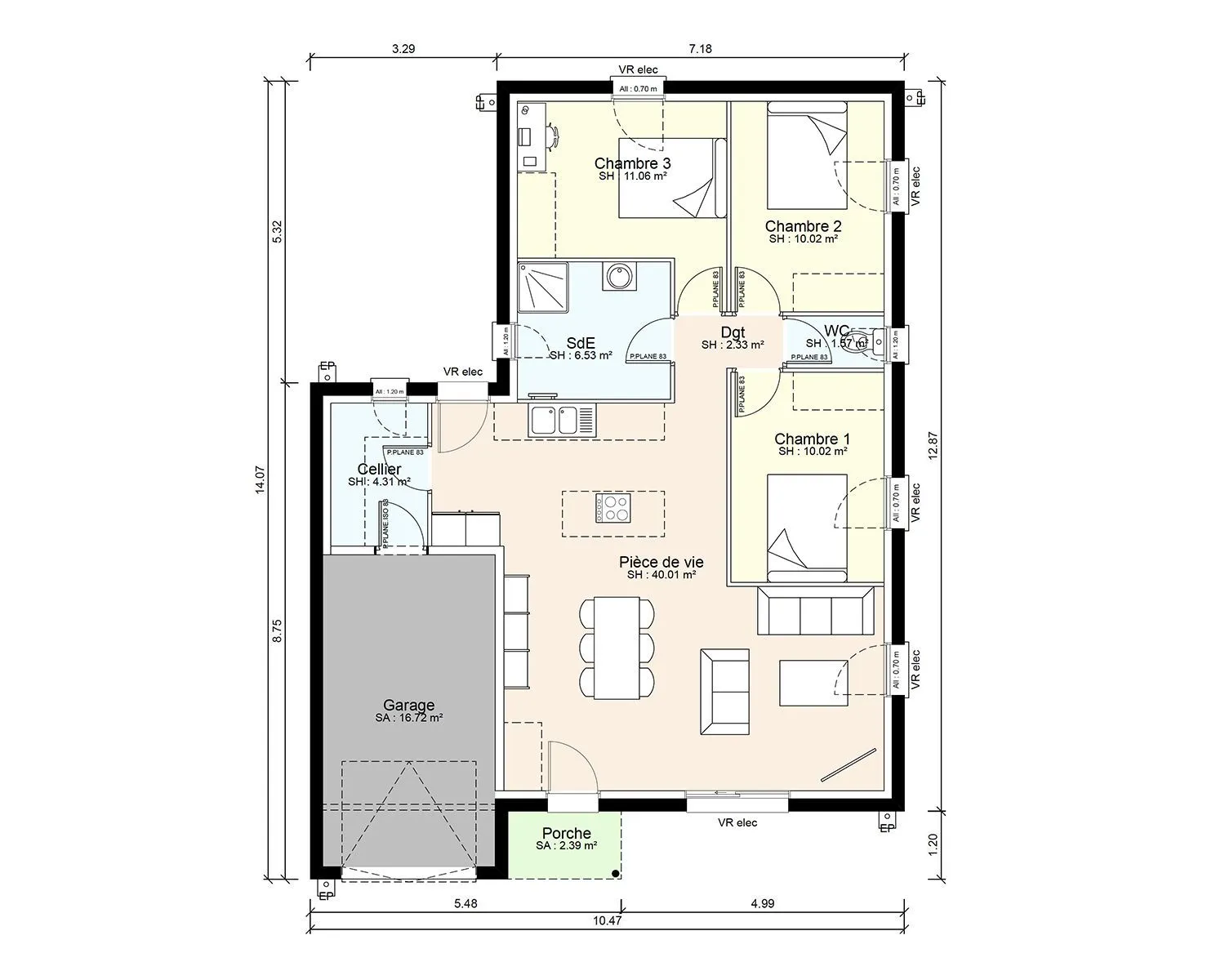 Yfr02 — modèle de maison
