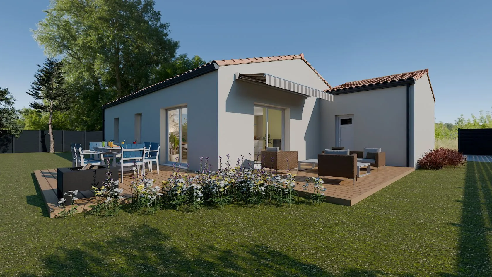 Maison neuve 88 m² à La Ferrière-en-Parthenay (79390)