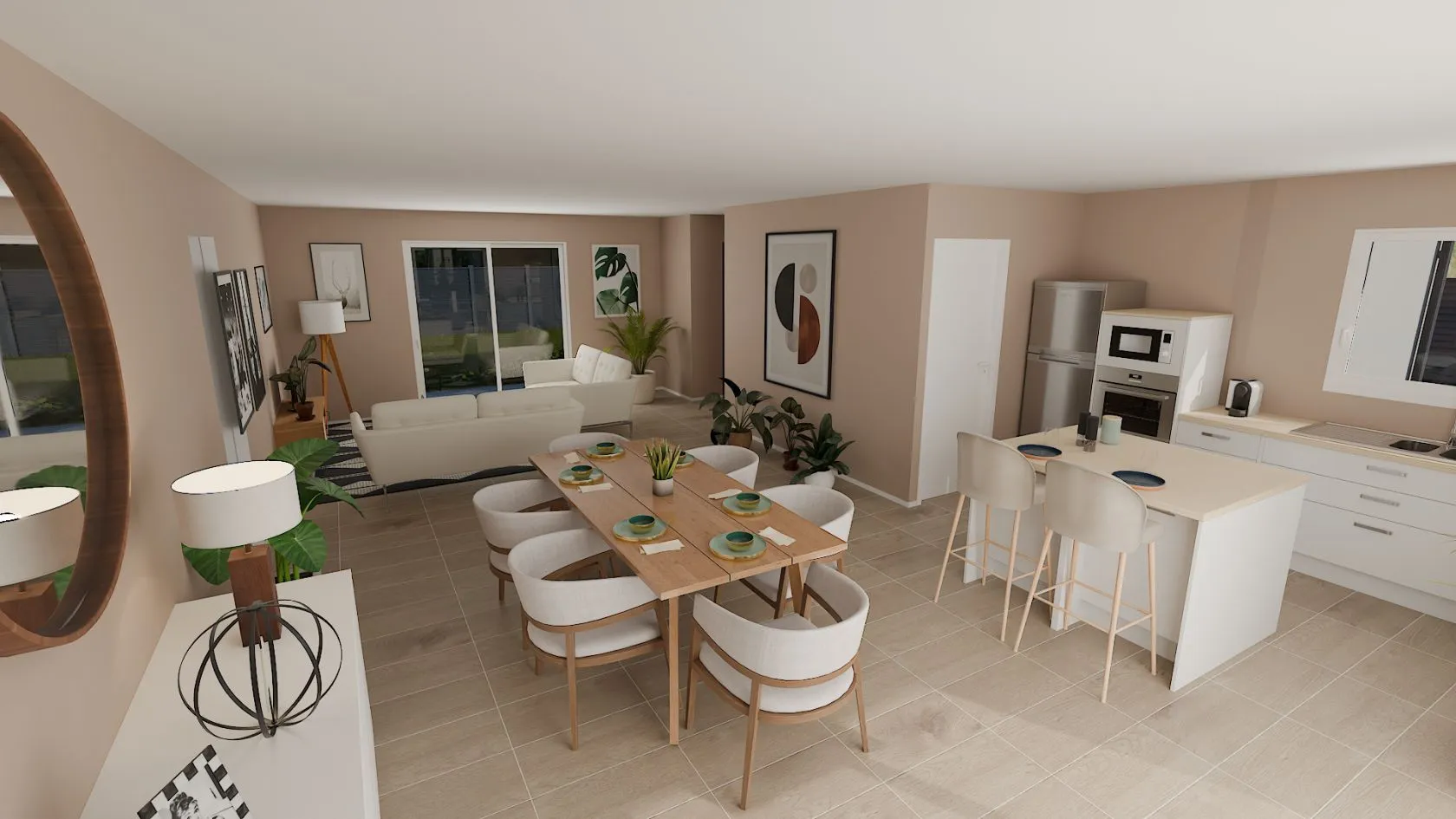 Maison neuve 88 m² à La Ferrière-en-Parthenay (79390)