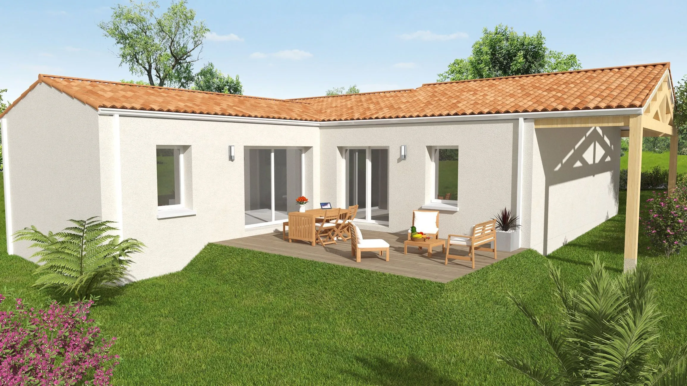 Maison neuve 85 m² à Saint-Marc-la-Lande (79310)