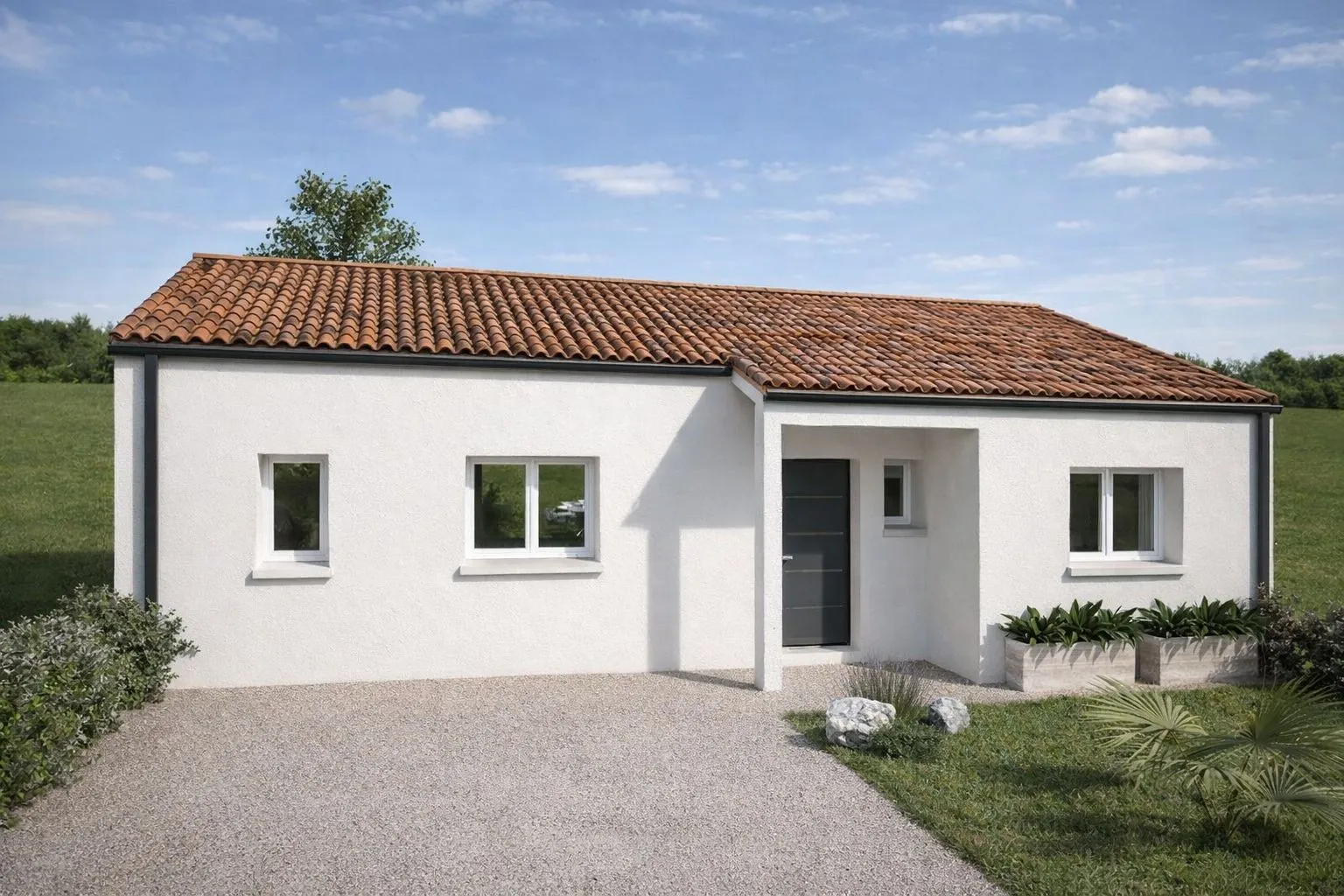 Maison neuve 89 m² à Saint-Rémy (79410)
