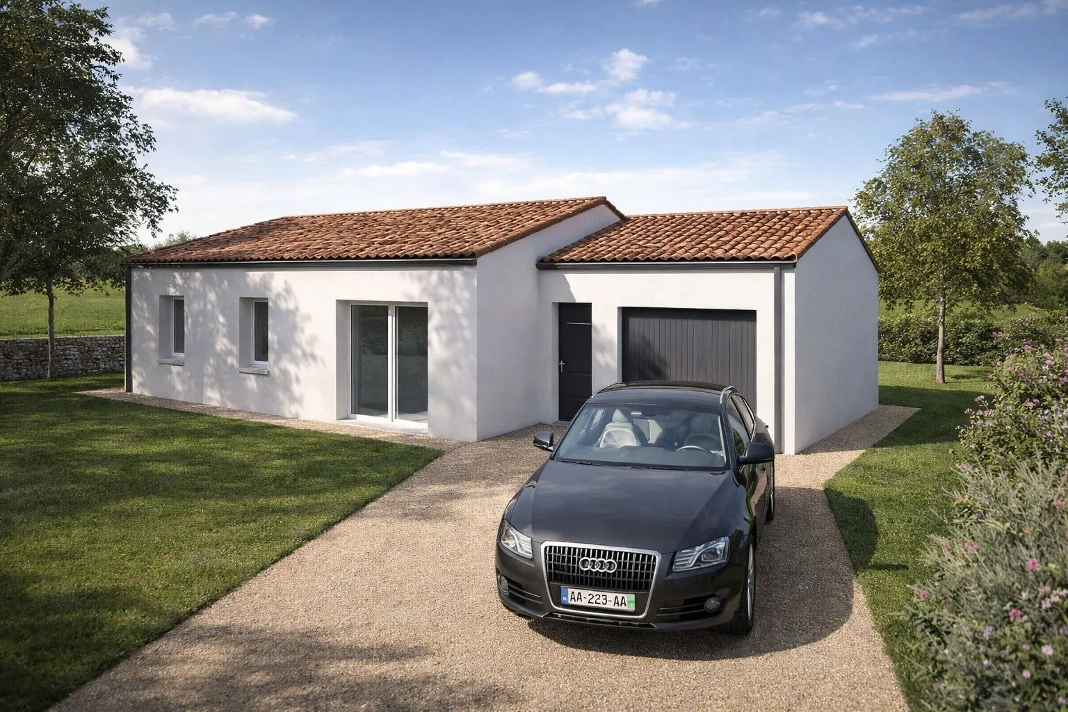 Maison neuve 83 m² à Surin (79220)
