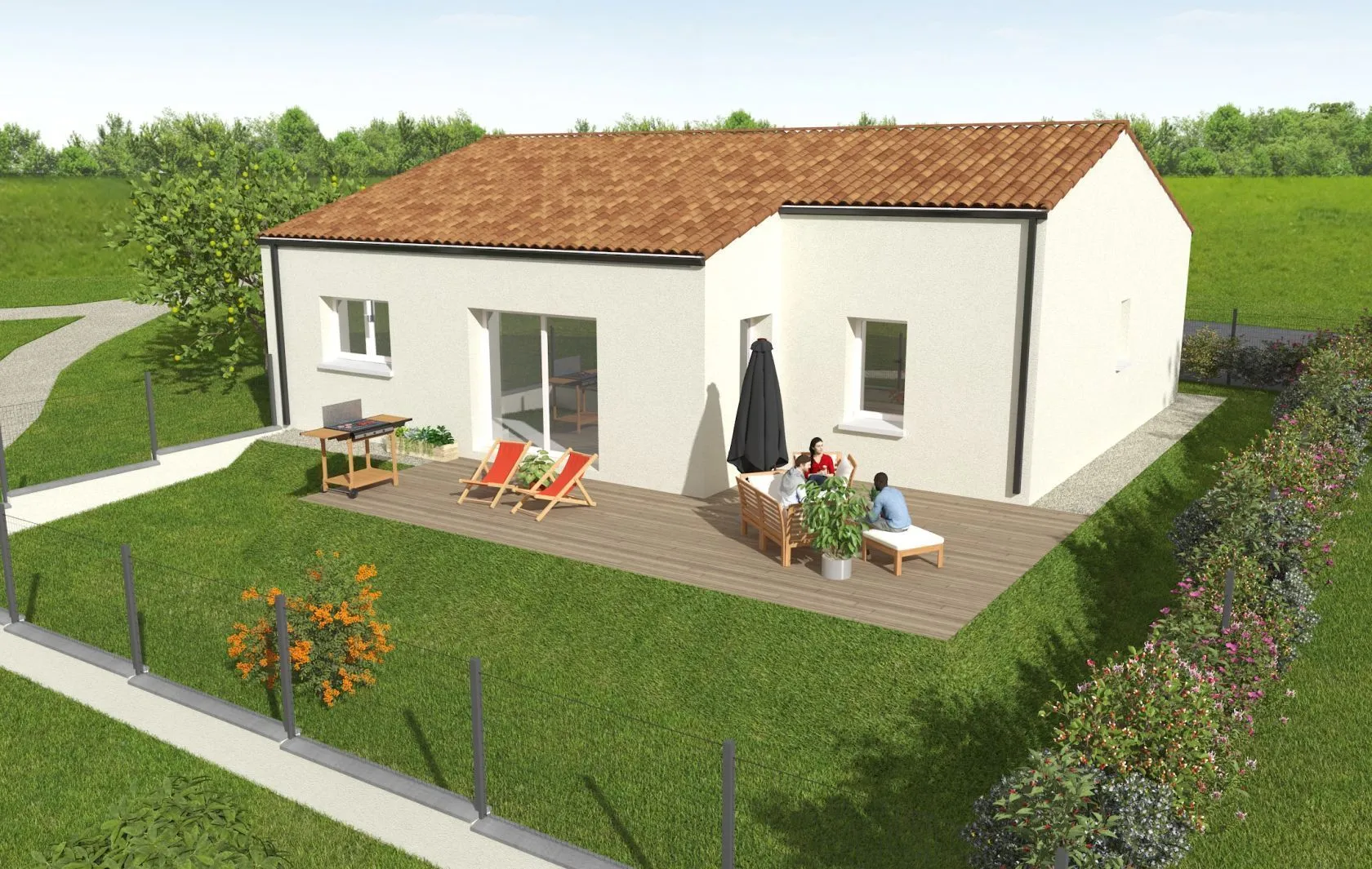 Maison neuve 89 m² à Niort (79000)