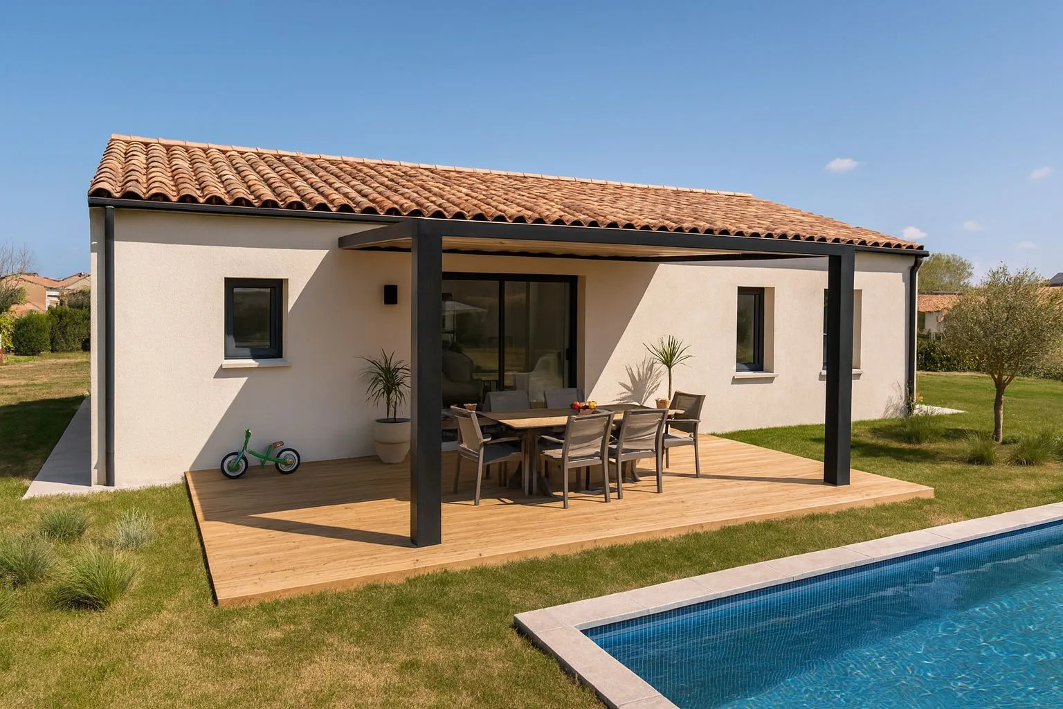 Maison neuve 85 m² à Auge (79400)