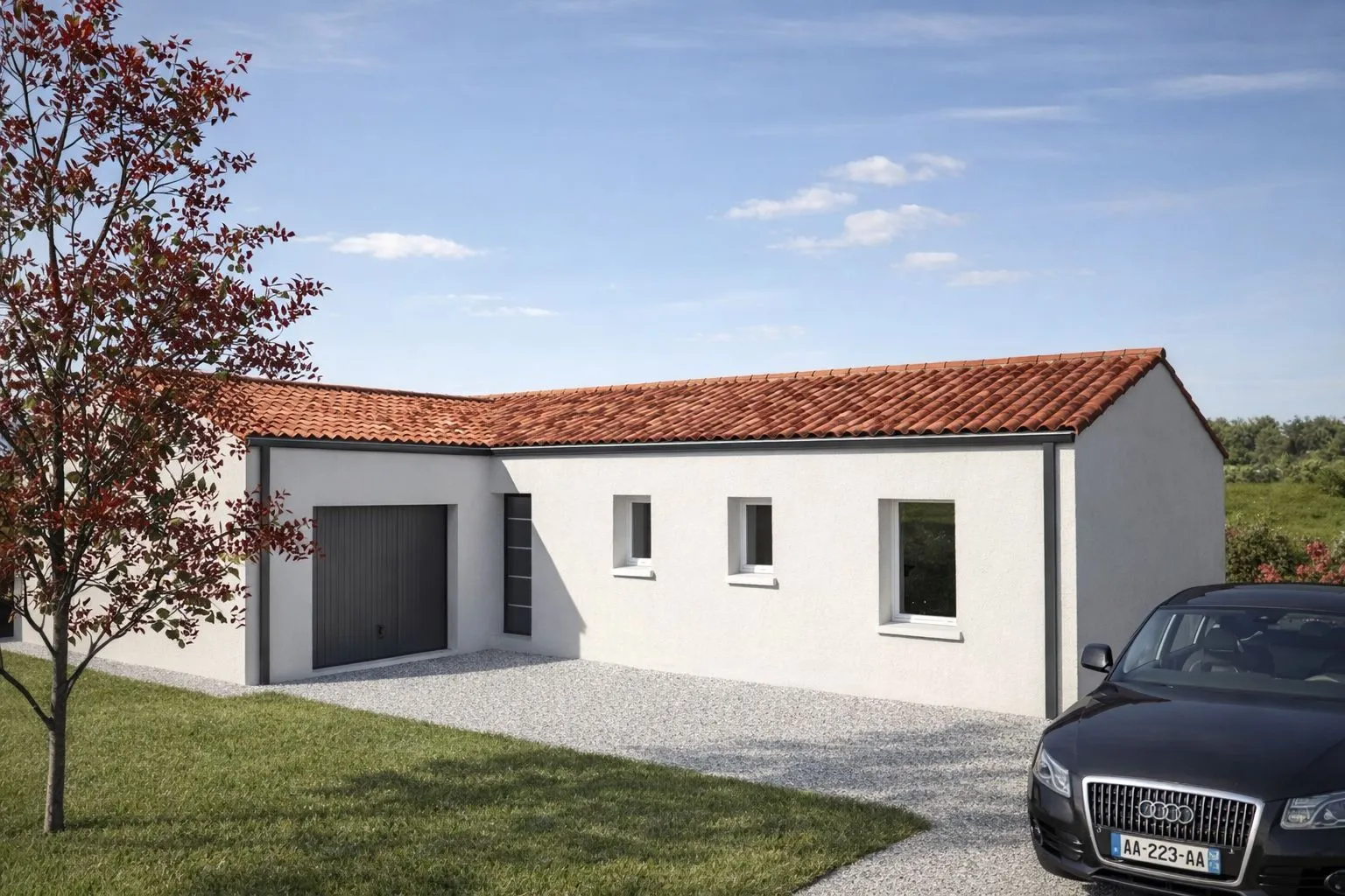 Maison neuve 92 m² à Saint-Lin (79420)