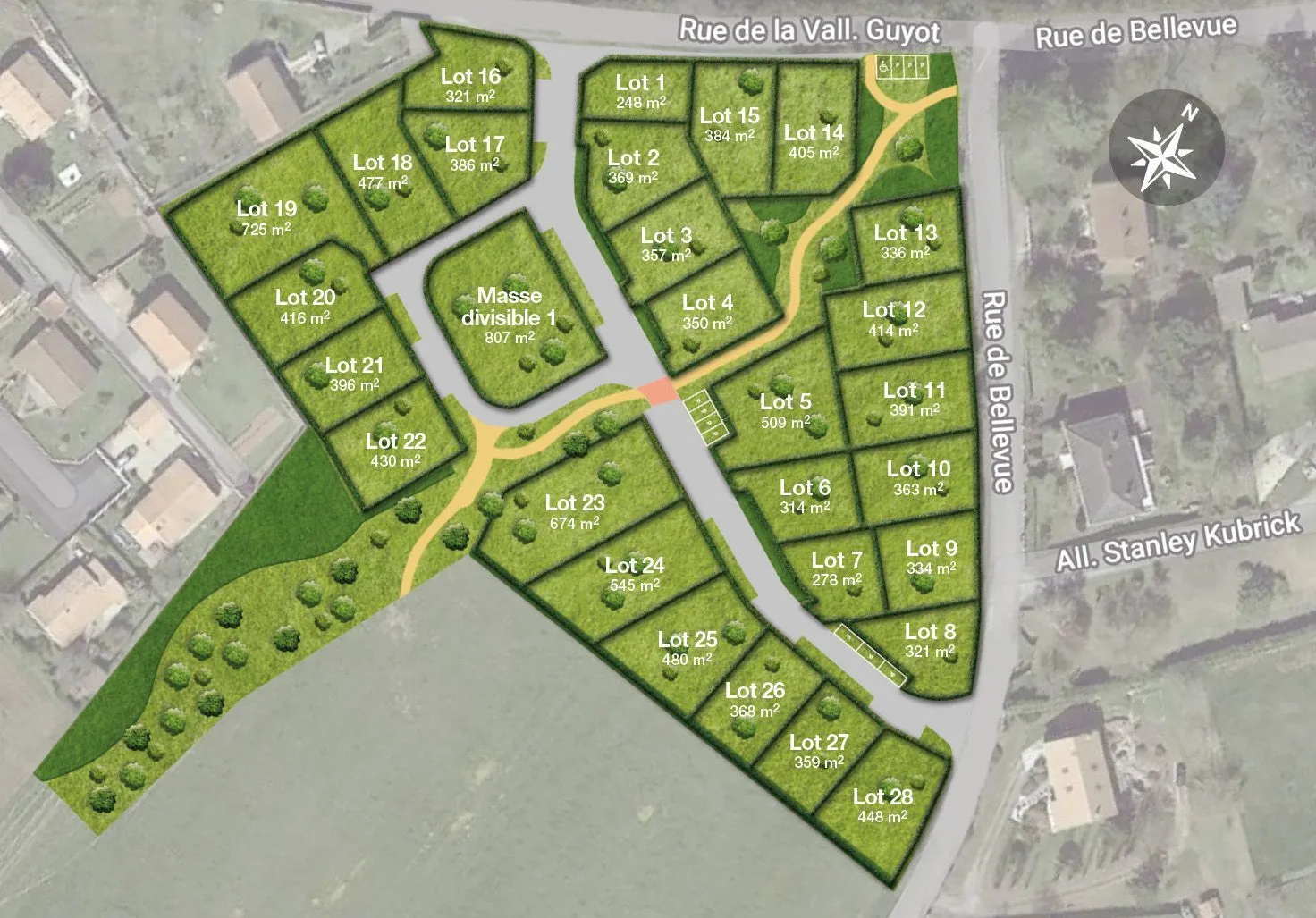 Terrain à bâtir 369 m² à Niort (79000)