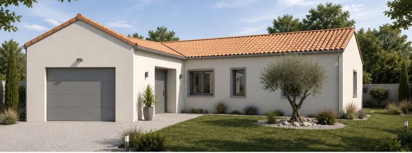 Maison neuve 88 m² à La Forêt-sur-Sèvre (79380)