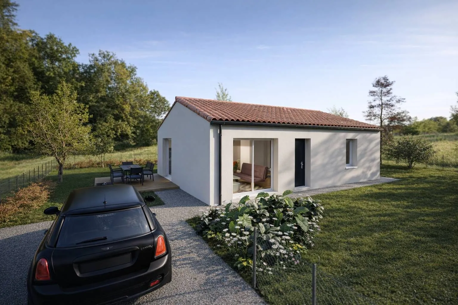Maison neuve 67 m² à Bouillé-Loretz (79290)