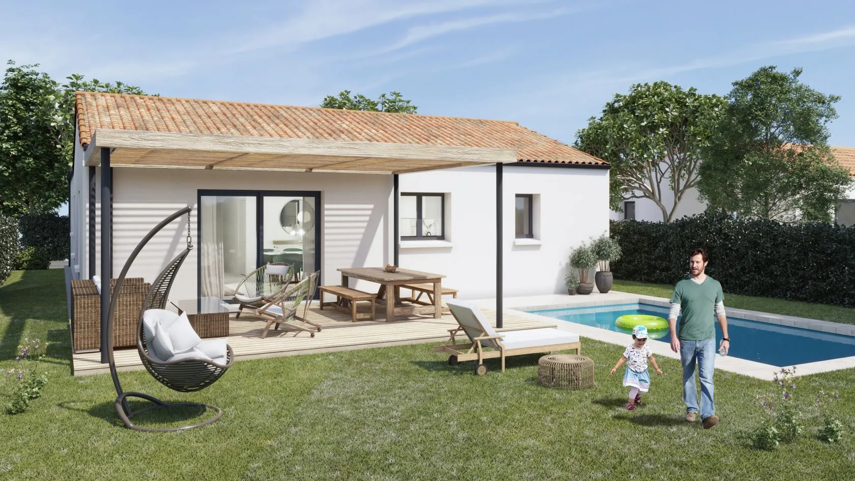 Maison neuve 94 m² à La Ferrière-en-Parthenay (79390)