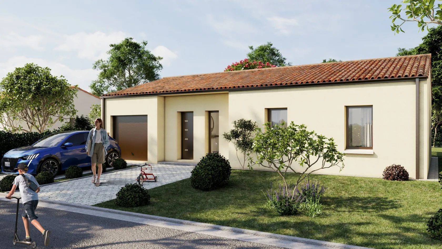 Maison neuve 89 m² à Airvault (79600)