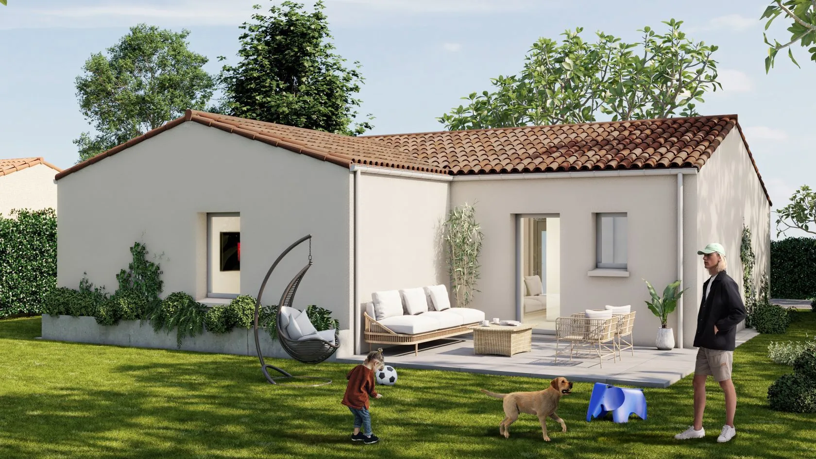 Maison neuve 73 m² à Argenton-l'Église (79290)
