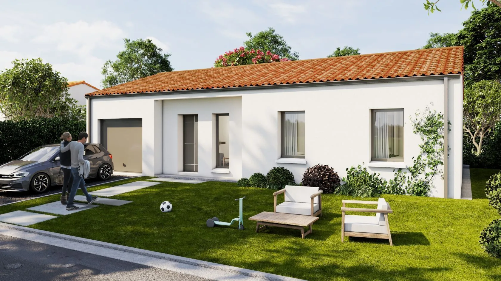 Maison neuve à Airvault