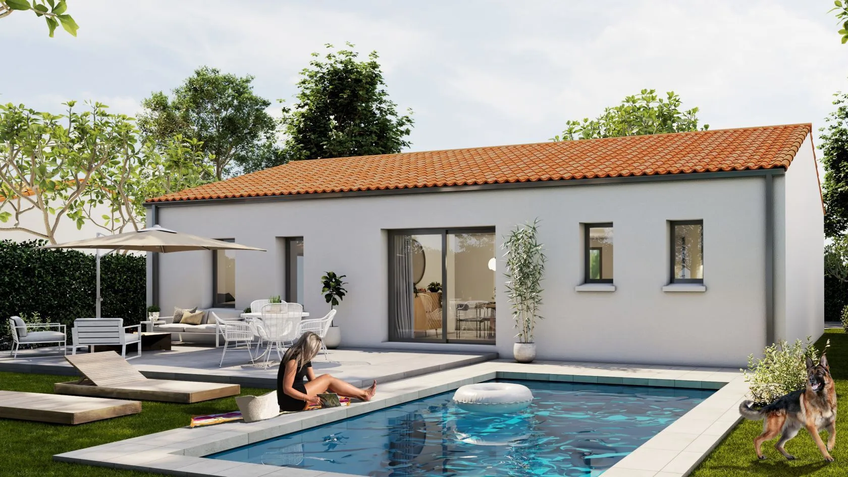 Maison neuve 88 m² à Bressuire (79300)
