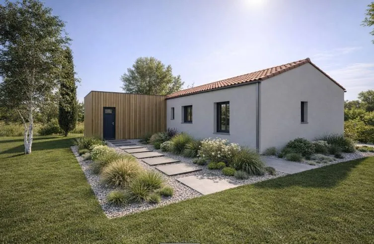 Maison neuve 130 m² à Faye-l'Abbesse (79350)