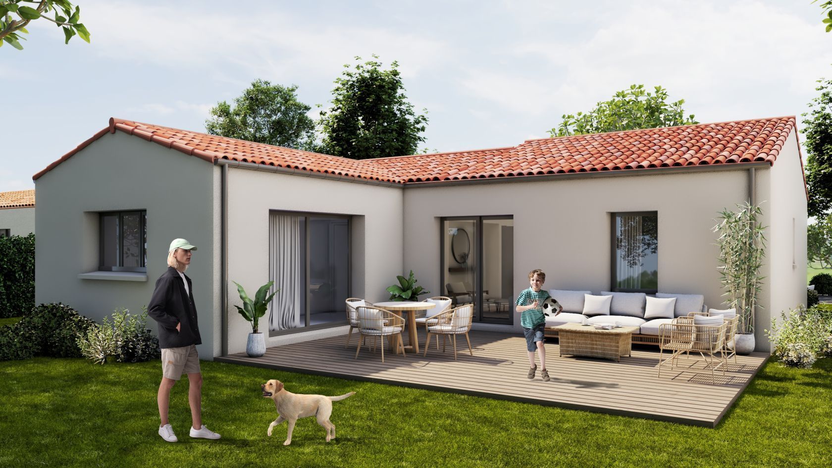 Maison neuve 87 m² à Azay-sur-Thouet (79130)