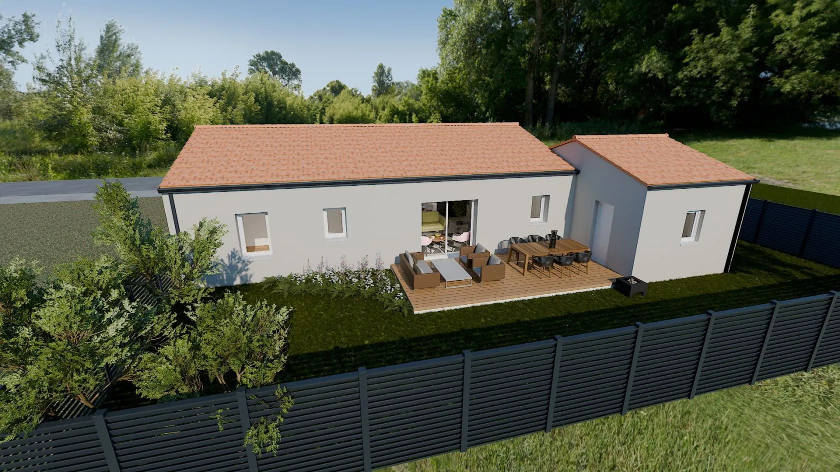 Maison neuve 104 m² à Parthenay (79200)
