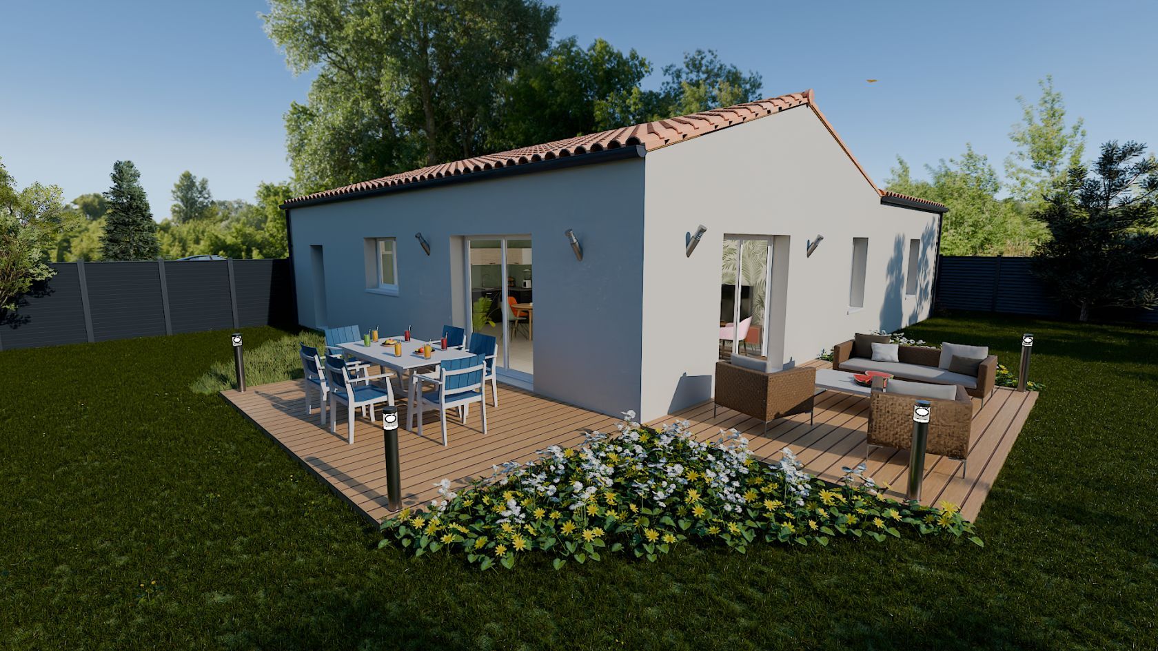 Maison neuve 90 m² à Cerizay (79140)