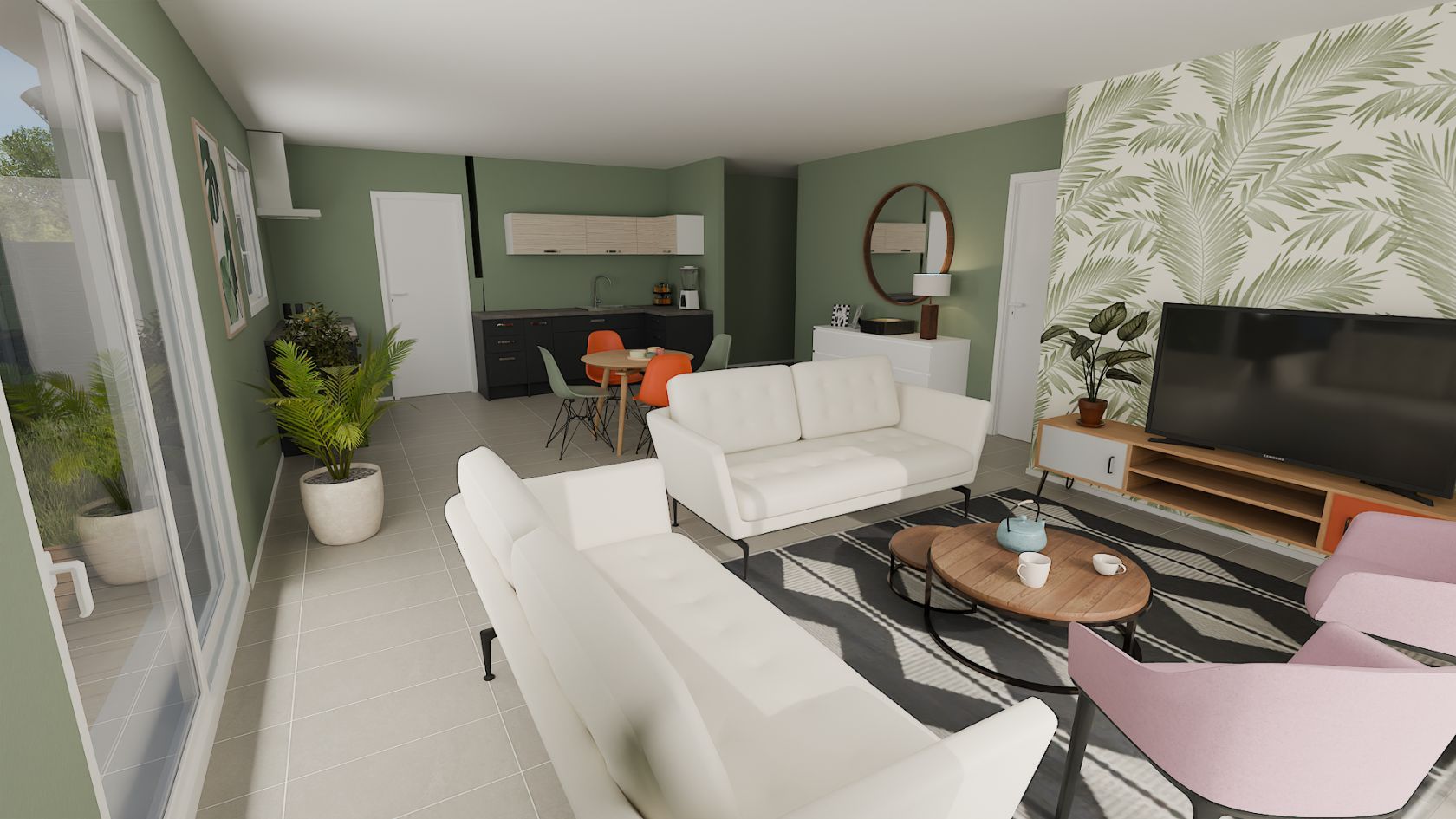Maison neuve 90 m² à Cerizay (79140)