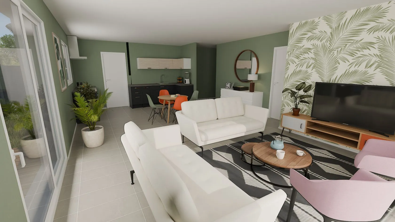 Maison neuve 90 m² à Cerizay (79140)