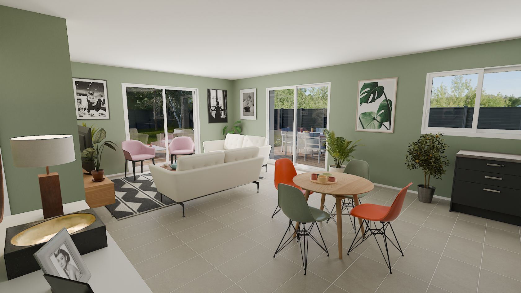 Maison neuve 90 m² à Cerizay (79140)