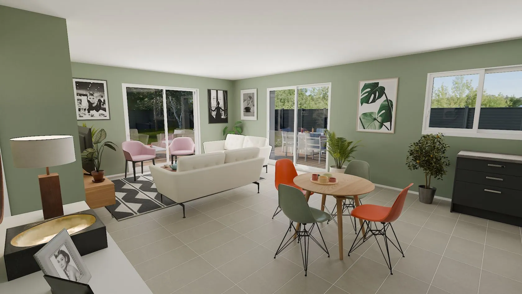Maison neuve 90 m² à Cerizay (79140)