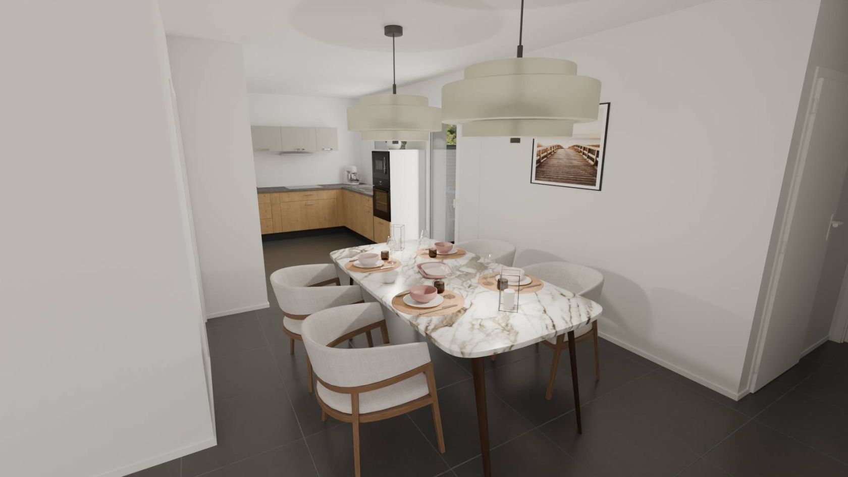 Maison neuve 86 m² à Chanteloup (79320)