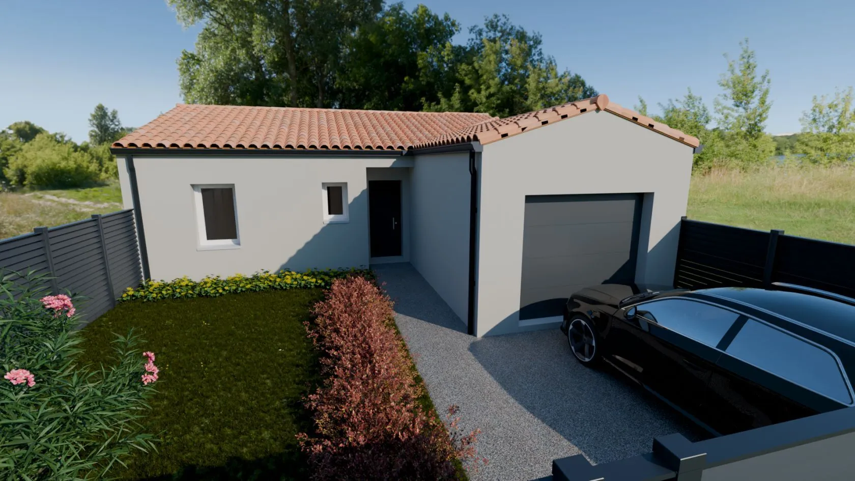 Maison neuve 73 m² à Saint-Jean-de-Thouars (79100)