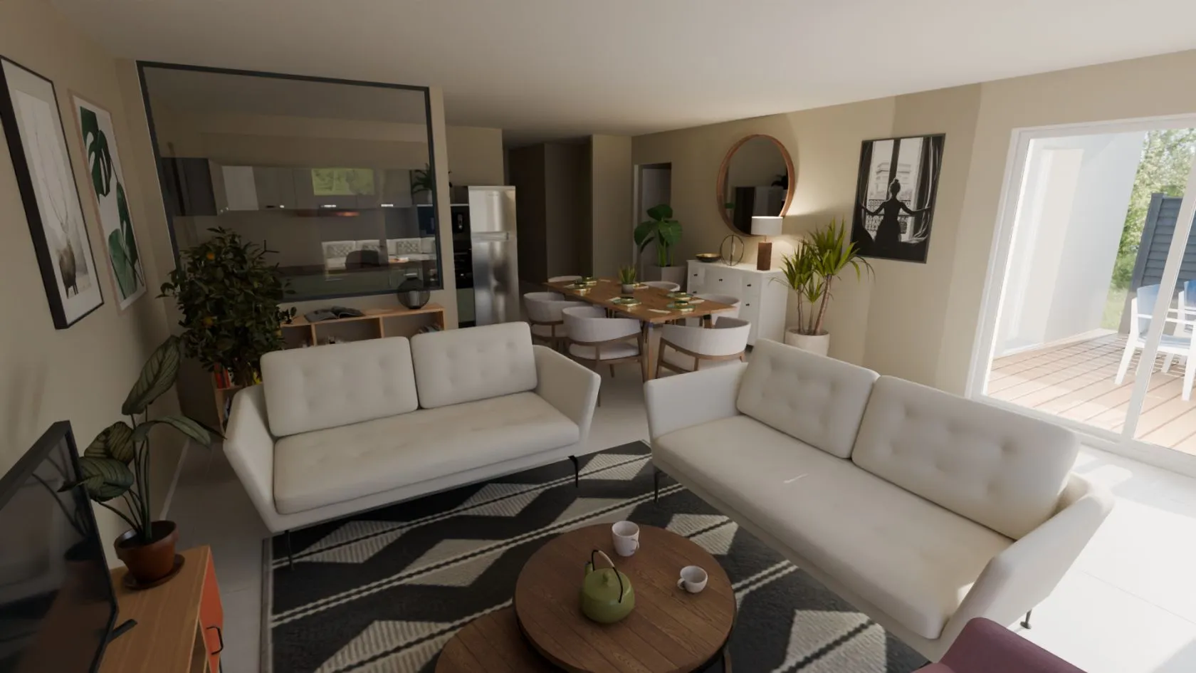 Maison neuve 73 m² à Saint-Jean-de-Thouars (79100)