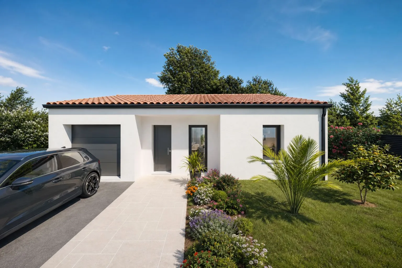 Maison neuve 66 m² à Biard (86580)